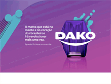 Tablet Screenshot of dako.com.br